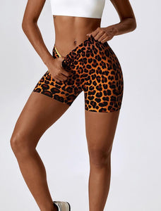 Seamless Printed Gym shorts